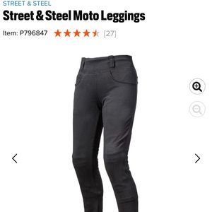 Street and Steel Motorcycle Protective Leggings